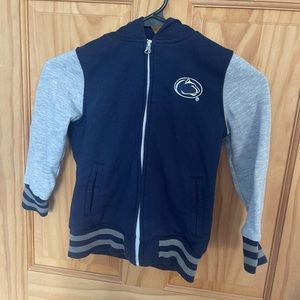Like New, Kids Size Medium 5/6 GEN2 Penn State Zip Up Hoodie